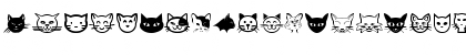 Cat Faces Regular Font Cat Faces Regular Font
