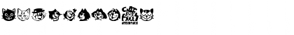 Cat Faces Regular Font Cat Faces Regular Font