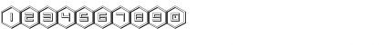 HEX:gon 3D Regular Font HEX:gon 3D Regular Font