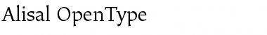 Alisal Regular Font Alisal Regular Font