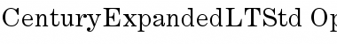 Century Expanded LT Std Roman Font Century Expanded LT Std Roman Font