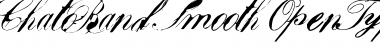 ChatoBand Smooth Regular Font ChatoBand Smooth Regular Font