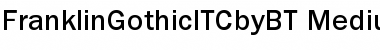 ITC Franklin Gothic Medium Font ITC Franklin Gothic Medium Font