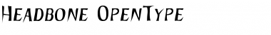Headbone Regular Font Headbone Regular Font