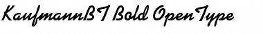 Kaufmann Bold Font Kaufmann Bold Font