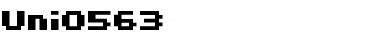 uni 05_63 Regular Font uni 05_63 Regular Font