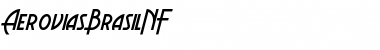 Aerovias Brasil NF Regular Font Aerovias Brasil NF Regular Font