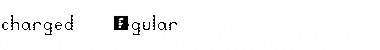 charged Regular Font charged Regular Font