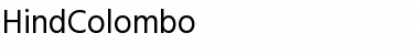 Hind Colombo Regular Font Hind Colombo Regular Font