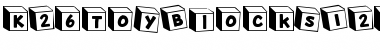 K26ToyBlocks123 Regular Font K26ToyBlocks123 Regular Font