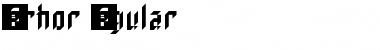 Verhor Regular Font Verhor Regular Font