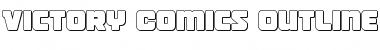Victory Comics Outline Outline Font Victory Comics Outline Outline Font