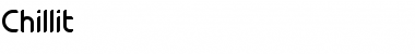 Chillit Regular Font Chillit Regular Font