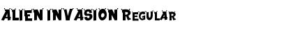 ALIEN INVASION Regular Font ALIEN INVASION Regular Font