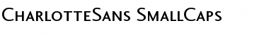 CharlotteSans SmallCaps Font CharlotteSans SmallCaps Font