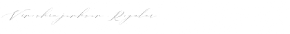 Vineshia jonhson Regular Font Vineshia jonhson Regular Font