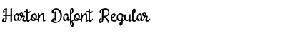 Harton Dafont Regular Font Harton Dafont Regular Font