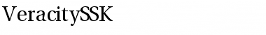 VeracitySSK Regular Font VeracitySSK Regular Font