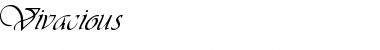 Vivacious Regular Font Vivacious Regular Font