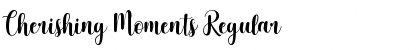 Cherishing Moments Regular Font Cherishing Moments Regular Font