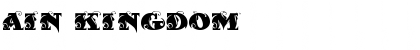 AIN Kingdom Regular Font AIN Kingdom Regular Font