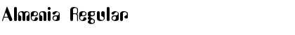 Almenia Regular Font Almenia Regular Font
