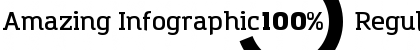 Amazing Infographic@ Regular Font Amazing Infographic@ Regular Font