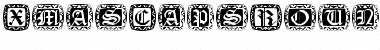 XmasCapsRound Regular Font XmasCapsRound Regular Font