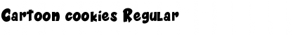 Cartoon cookies Regular Font Cartoon cookies Regular Font