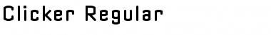 Clicker Regular Font Clicker Regular Font