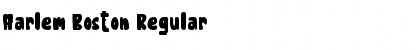 Harlem Boston Regular Font Harlem Boston Regular Font