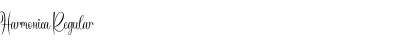 Harmonica Regular Font Harmonica Regular Font