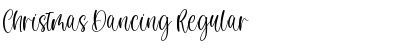 Christmas Dancing Regular Font Christmas Dancing Regular Font