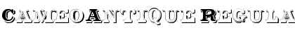 CameoAntique Regular Font CameoAntique Regular Font