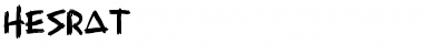 Hesrat Regular Font Hesrat Regular Font