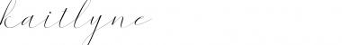 Kaitlyne Regular Font Kaitlyne Regular Font