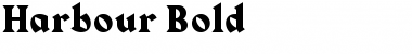 Harbour Regular Font Harbour Regular Font