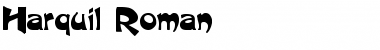 Harquil Roman Regular Font Harquil Roman Regular Font