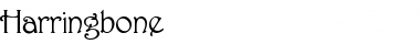 Harringbone Regular Font Harringbone Regular Font