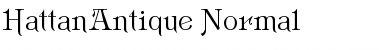 HattanAntique Regular Font HattanAntique Regular Font
