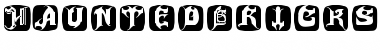HauntedBricks Regular Font HauntedBricks Regular Font