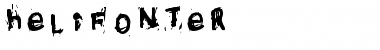Helifonter Regular Font Helifonter Regular Font