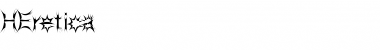 HEretica Regular Font HEretica Regular Font