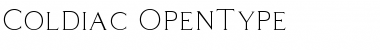 Coldiac Free Regular Font Coldiac Free Regular Font