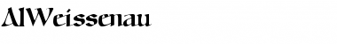 AIWeissenau Regular Font AIWeissenau Regular Font