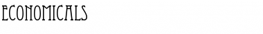 Economicals Regular Font Economicals Regular Font