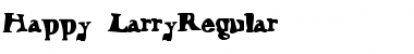 Happy Larry Regular Font Happy Larry Regular Font