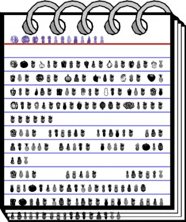 AIFruechteOne Regular animated font preview AIFruechteOne Regular animated font preview