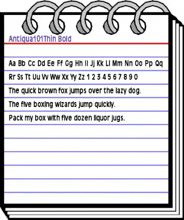 Antiqua101Thin Bold animated font preview Antiqua101Thin Bold animated font preview