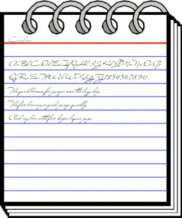 Carolina Regular animated font preview Carolina Regular animated font preview